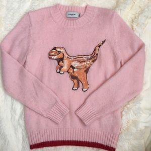 coach sweater dinosaur